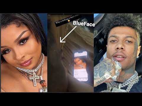 Chrisean Rock Catches Blueface Lurking Who you looking for?