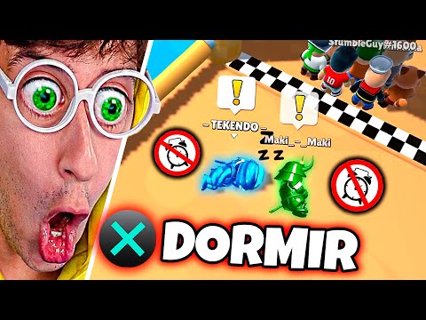 PROHIBIDO MOVERSE 😴🚫🏃‍♂️para GANAR 40.000 Gemas 🤑!! (reto imposible) - Stumble Guys TEKENDO