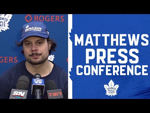 Auston Matthews Pre Game ' Toronto Maple Leafs vs. Boston Bruins ' March 29, 2022