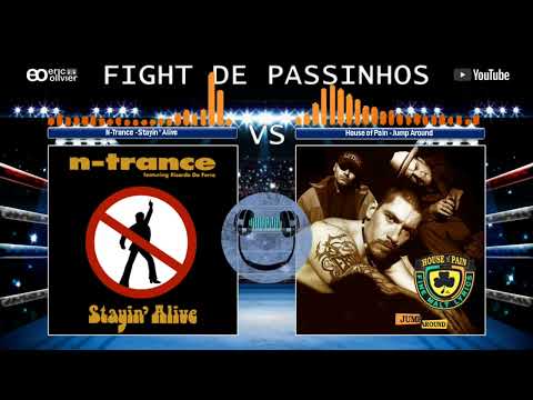 N-Trance - Stayin' Alive VS House of Pain - Jump Around #passinhos  #antigas  #discoteca #balada