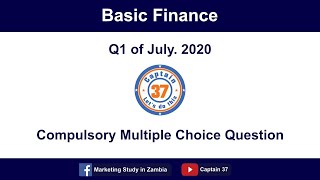 Compulsory Questions – July 2020
