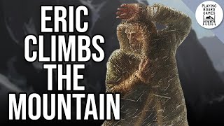 Eric climbs as high as they can! (ERIC BLIND EOTE RUN #5 | To the Forbidden Peaks)
