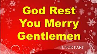 God Rest You Merry Gentlemen Tenor