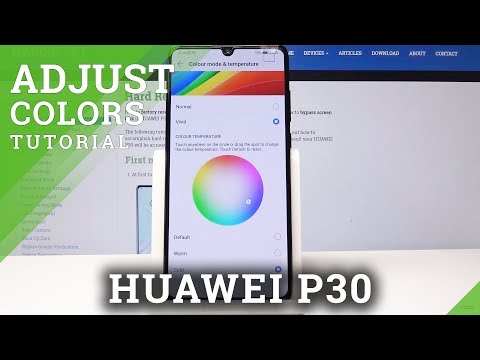 How to Change Color Mode in Huawei P30 – Adjust Colours