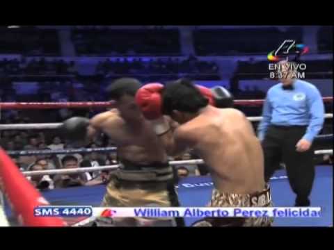 Pelea Carlos Buitrago (Nic) vs Merlito Sabillo (Phil) - Titulo OMB Peso Minimo