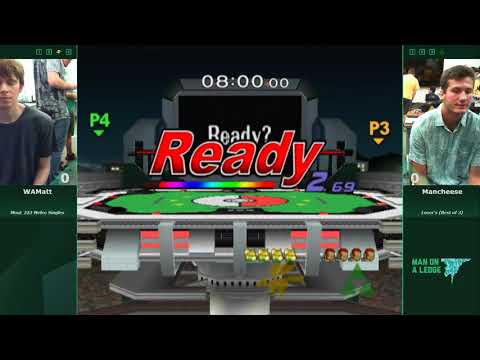MOAL 223 | Manchees (Ganondorf) vs WAMatt (Falco, Fox) | Losers