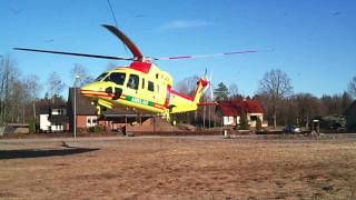 preview picture of video 'Ambulanc Helicopter i Dalstorp'