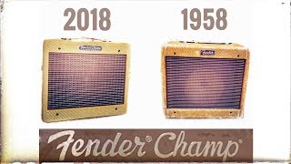 Video thumbnail for Fender Champ -  Reissue VS Mind Blowing ORIGINAL! by Johan Segeborn