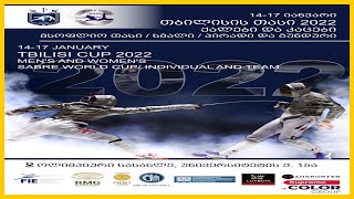 Gennaio 2022 Tbilisi Sabre Team World Cup 