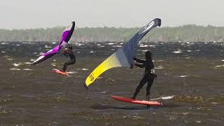 Panama City - Wing foiling, Kiting, and Windsurfing winds from Hurricane Ian.