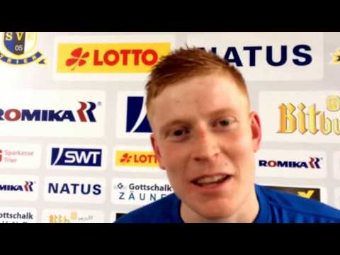 05.03.2017: Eintracht Trier - Kickers Offenbach 1:0 - Robin Garnier (Trier) im Interview