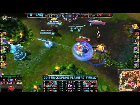 LMQ VS Cloud 9 Tempest Game 1 Highlights [NACS 2014 Spring Final]