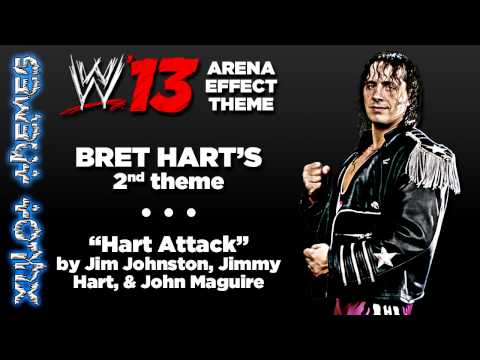 WWE '13 Arena Effect Theme - Bret "The Hitman" Hart's 2nd WWE theme, "Hart Attack"