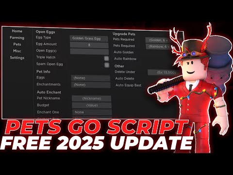 *New* Pets Go Script Auto Mastery, Auto Farm + Trade Script and more [2025] Script Free Download