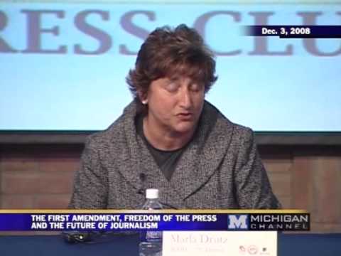 The First Amendment: Protecting a Free Press while Journalism is in Turmoil- 12/03/08