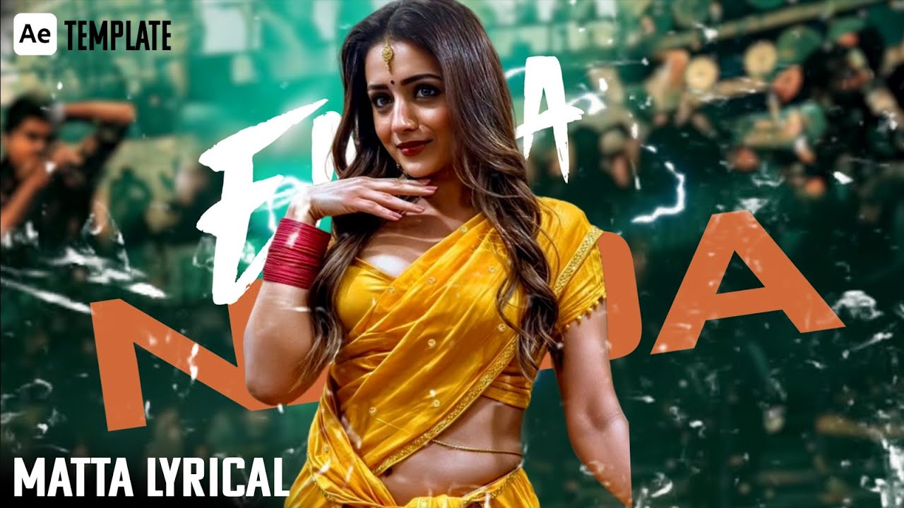 Greatest of All Time – Matta Lyrical After Effects Template