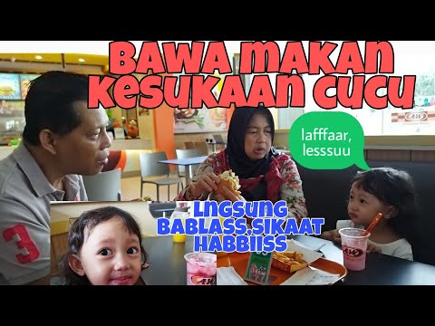 LUBABAH MAKAN DI AW⁉️HABISKAN KENTANG & ES CREAM KRN LAFFAAARRRR