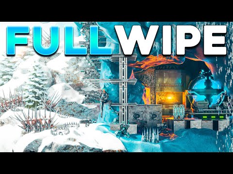 How a 40,000 Hour Tribe Survived 500 Days in Snow North - A Full ARK Wipe Story