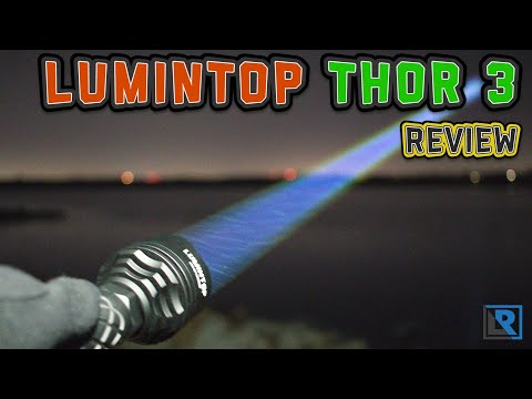 Lumintop Thor 3 Ragnarok Review (1.562 Million candela!, Discount Available)
