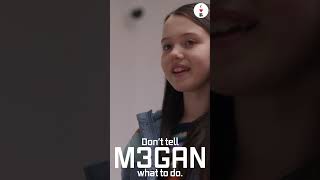 Don't Tell M3GAN What to Do | M3GAN (2023) | #Shorts