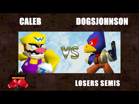 RNS3 Losers Semis - Caleb (Wario) Vs. Dogs Johnson (Falco) Smash Remix - SSB64