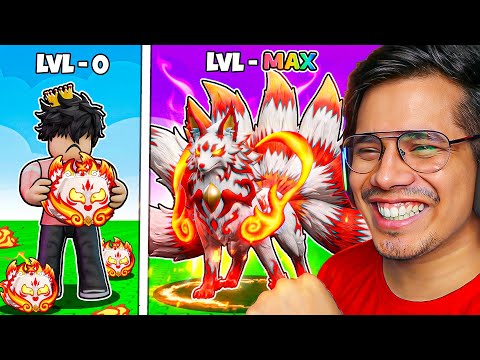 NOOB TO PRO WITH EMPYREAN KITSUNE IN BLOX FRUITS | Roblox 😱