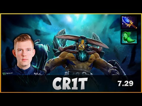 Cr1t- | Elder Titan | Dota 2 Gameplay - 7.29