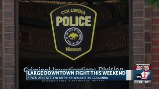 Seven arrested in downtown Columbia brawl, internal police use of force review underway