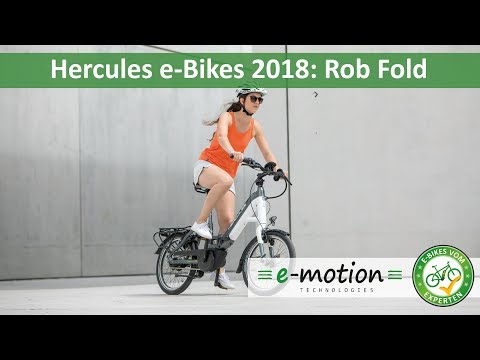Hercules e-Bikes: Rob Fold 2018 | Pedelec Preview, Vorstellung