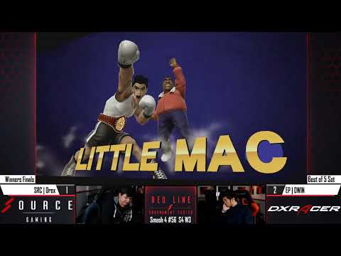 Red Line Smash 55 - EP | DWIN (Little Mac) Vs. SRC | Orex (Peach)
