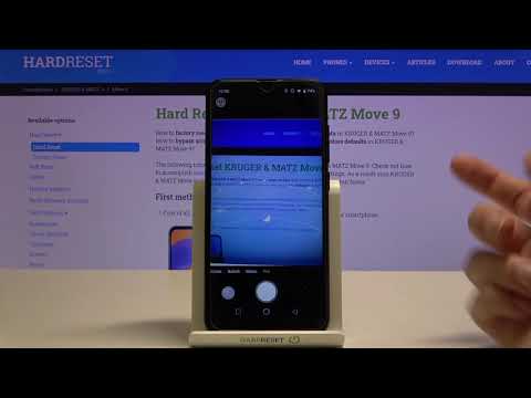 Use Camera Pro Mode - ISO and White Balance on KRUGER & MATZ Move 9