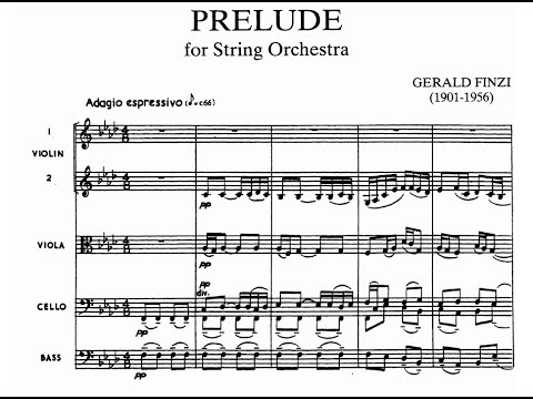 Gerald Finzi - Prelude for String Orchestra, Op.25