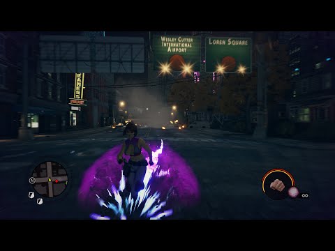 Using superpowers in Steelport in Saints Row 3