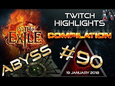 PoE highlights - The 2000 EX Trade, DCLara1 rip with lvl 95 to ghosted Rogue Exile, poe rips RNG #90