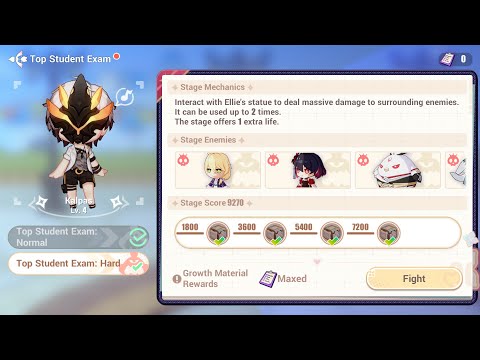 With you! Youthful Dreams - Top Student Exam - Kalpas | Honkai Impact 3 V8.5