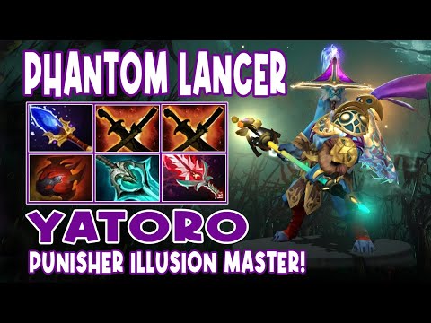Phantom Lancer Yatoro Highlights PUNISHER ILLUSION MASTER - Dota 2 Highlights - Daily Dota 2 TV