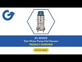 Goodway Overview DV 802WD Twin Motor Pump Out Vacuum