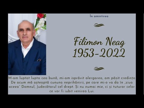 Înmormântare-Filimon Neag(28.09.2022)
