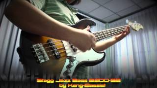 Video thumbnail for Stagg Jazz Bass B300 SB (Incubus Cover Bass) by Keng-Bassist by Keng Bassist