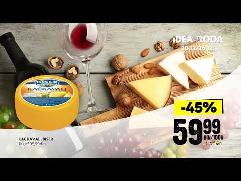 IDEA | Praznična ponuda 20.12 - 26.12.2019.