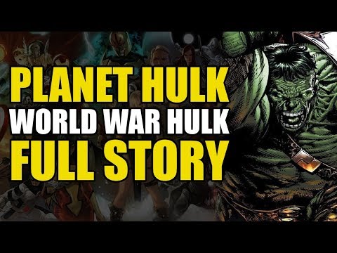 The Strongest Hulk Vs The Marvel Universe! (Planet Hulk/World War Hulk: Full Story)