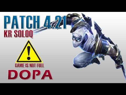 Dopa - Zed vs Ahri - KR SoloQ