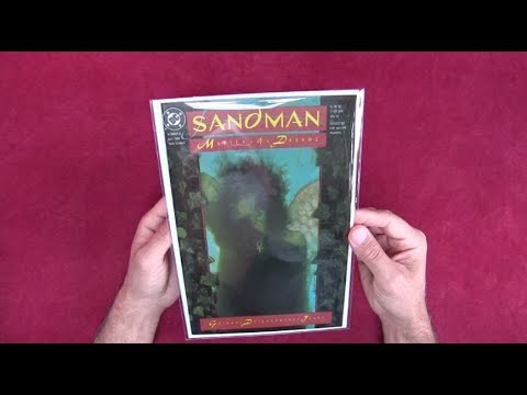 Reading Comics: Sandman #8, First Appearance of Death of The Endless, Neil Gaiman, DC/Vertigo [ASMR] Video