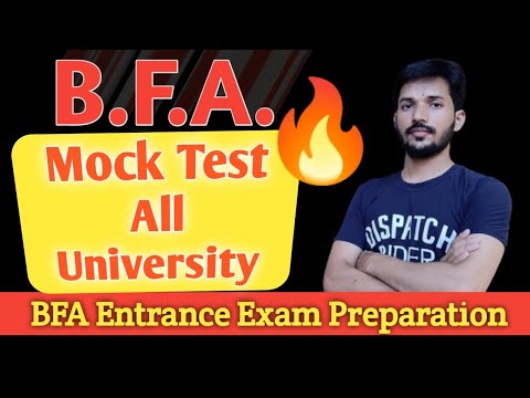 BFA Entrance exam Mock Test For All University