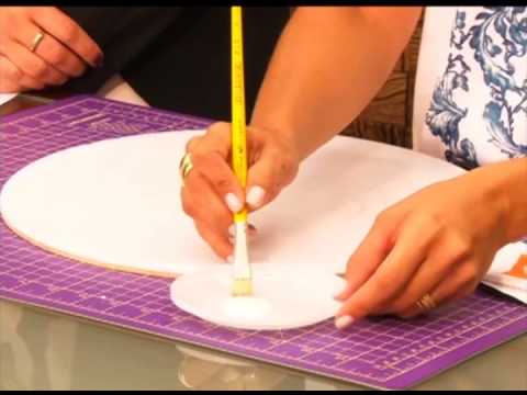 Fazendo Arte - quadro natalino em patchwork embutido (12.11.13)