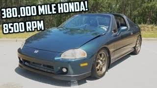 380,000 Mile F20B Honda Del Sol Review! - The Hairdresser&#39;s Car or Manly Targa?