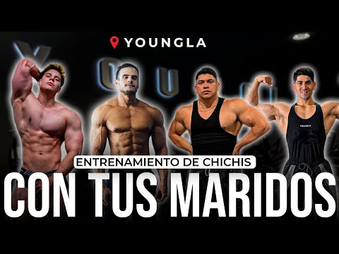 Entrenamiento de Pecho en el GYM de Youngla con Moises, Axel y Juan Wagner