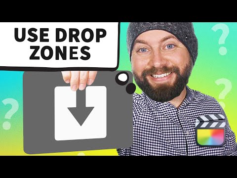 How To Use Drop Zones In Final Cut Pro X