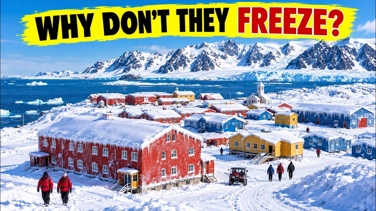 अंटार्कटिका की -60°C ठंड में कैसे रहते हैं लोग? How Houses Stay Warm at -