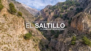EL SALTILLO | Puente colgante en &quot;Gran Senda&quot; de Málaga. Canillas de Aceituno